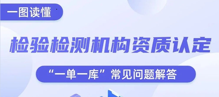 <a href="./xwzx/gzdt/202607/t20260729_775402.html">一图读懂 | 检验检测机构资质认定“一单一库”常见问题解答</a>